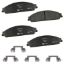 Picture of HELLA Brakes Disc Brake Pad Set - 355041721