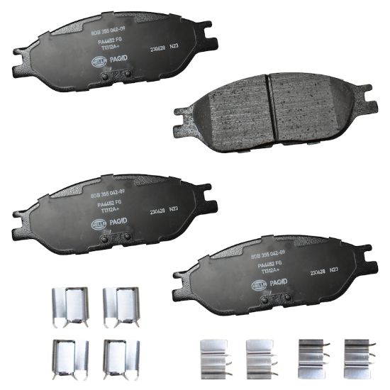 Picture of HELLA Brakes Disc Brake Pad Set - 355042091