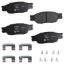 Picture of HELLA Brakes Disc Brake Pad Set - 355042111