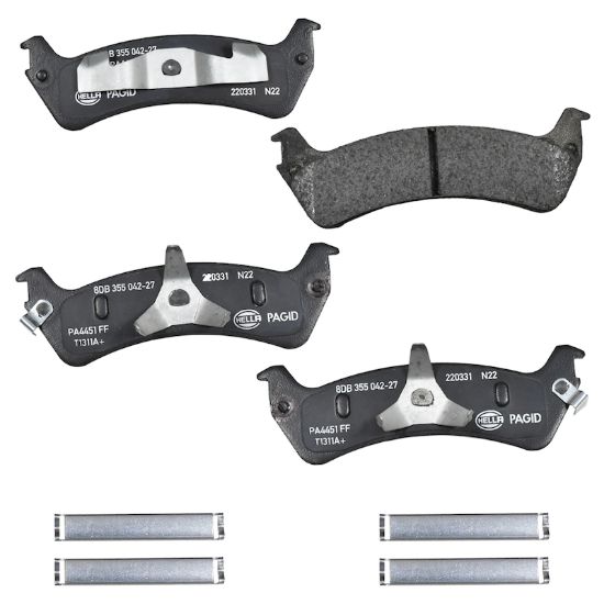 Picture of HELLA Brakes Disc Brake Pad Set - 355042271