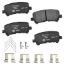 Picture of HELLA Brakes Disc Brake Pad Set - 355042541