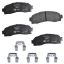 Picture of HELLA Brakes Disc Brake Pad Set - 355043511