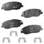Picture of HELLA Brakes Disc Brake Pad Set - 355044101