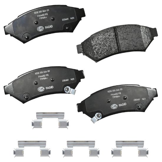 Picture of HELLA Brakes Disc Brake Pad Set - 355044501