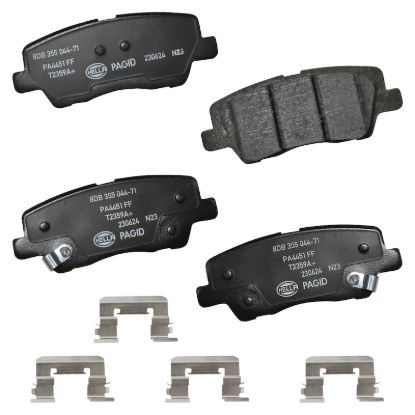 Picture of HELLA Brakes Disc Brake Pad Set - 355044711