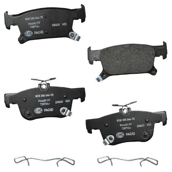 Picture of HELLA Brakes Disc Brake Pad Set - 355044721