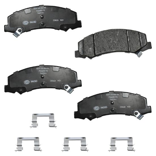 Picture of HELLA Brakes Disc Brake Pad Set - 355044851
