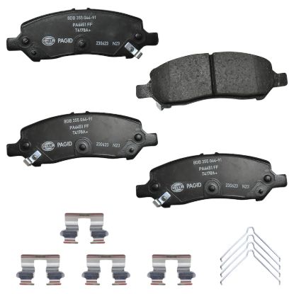 Picture of HELLA Brakes Disc Brake Pad Set - 355044911