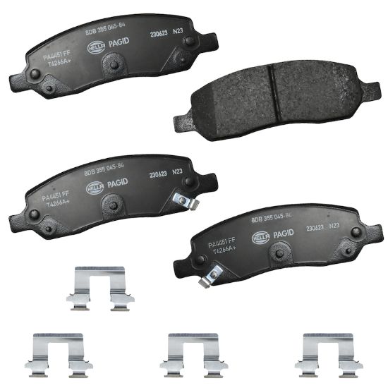 Picture of HELLA Brakes Disc Brake Pad Set - 355045841