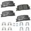 Picture of HELLA Brakes Disc Brake Pad Set - 355045881
