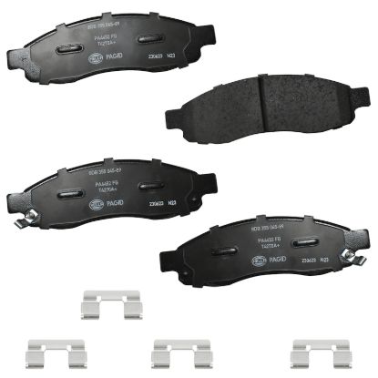Picture of HELLA Brakes Disc Brake Pad Set - 355045891