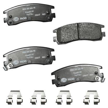 Picture of HELLA Brakes Disc Brake Pad Set - 355045901