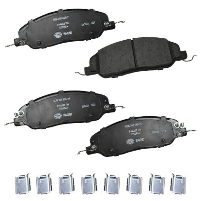 Picture of HELLA Brakes Disc Brake Pad Set - 355045911