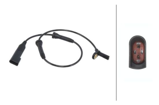 Picture of Hella ABS Wheel Speed Sensor - 009106681