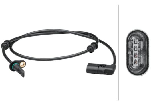 Picture of Hella ABS Wheel Speed Sensor - 012679471