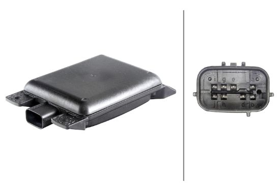 Picture of Hella Blind Spot Detection System Warning Control Module - 012692641
