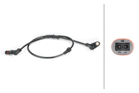Picture of Hella ABS Wheel Speed Sensor - 012806561