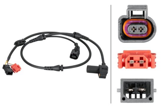 Picture of Hella ABS Wheel Speed Sensor - 012806841