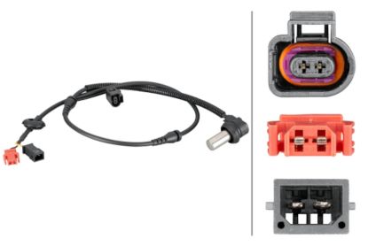 Picture of Hella ABS Wheel Speed Sensor - 012806921