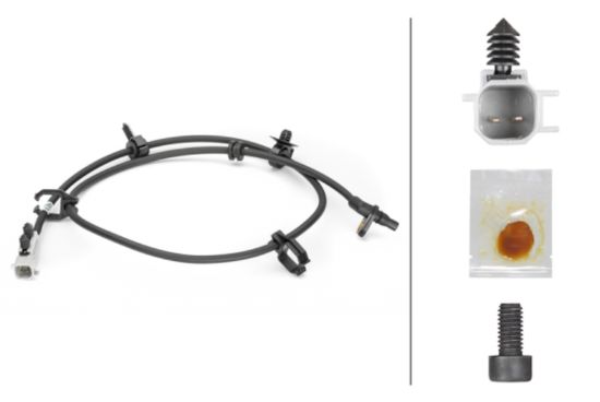 Picture of Hella ABS Wheel Speed Sensor - 230040271