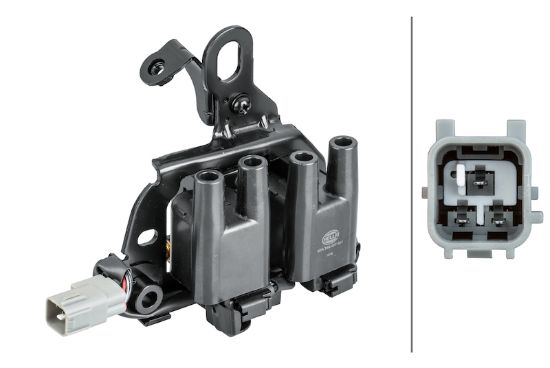 Picture of Hella Ignition Coil - 358057901