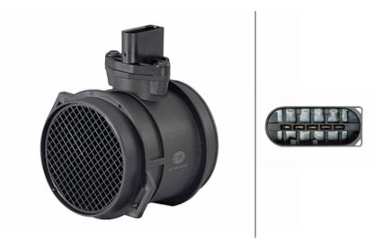 Picture of Hella Mass Air Flow Sensor - 358095921