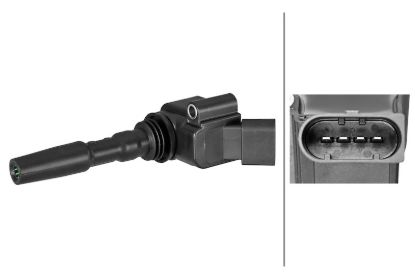 Picture of Hella Direct Ignition Coil - 358101581