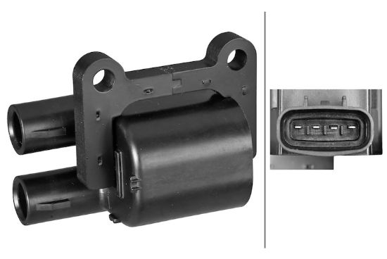 Picture of Hella Ignition Coil - 358102051