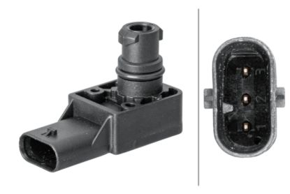 Picture of Hella Turbocharger Boost Sensor - 358152111