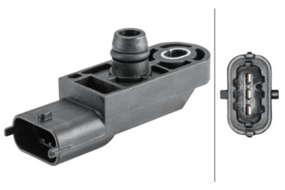Picture of Hella Turbocharger Boost Sensor - 358152301