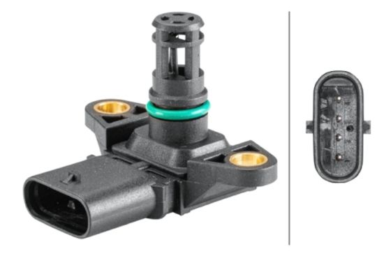 Picture of Hella Turbocharger Boost Sensor - 358152381