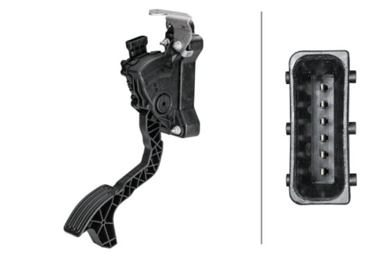 Picture of Hella Accelerator Pedal Sensor - 358156241
