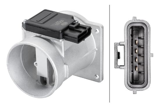Picture of Hella Mass Air Flow Sensor - 358166431
