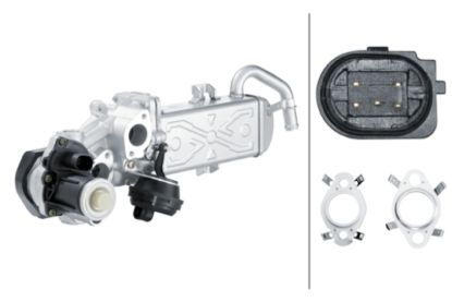 Picture of Hella Exhaust Gas Recirculation (EGR) Cooler - 358167001