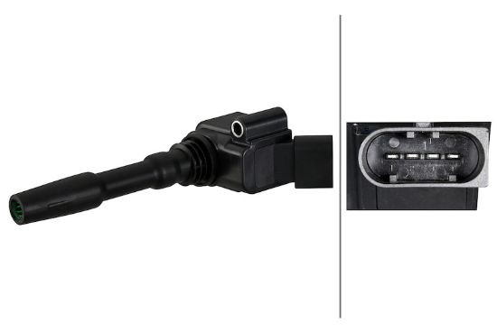Picture of Hella Direct Ignition Coil - 358168821