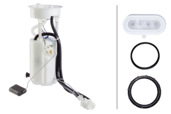 Picture of Hella Fuel Pump and Sender Assembly - 358300431
