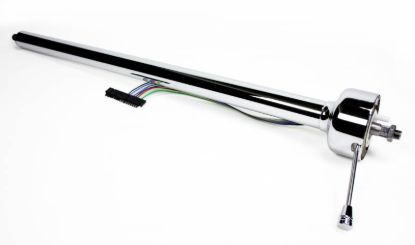 Picture of IDIDIT 1010720020 Steering Column Flr Shft 58-62 Corvette Chrome