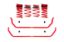 Picture of Eibach Coil Spring Lowering Kit / Stabilizer Bar Kit - 4.10035.880