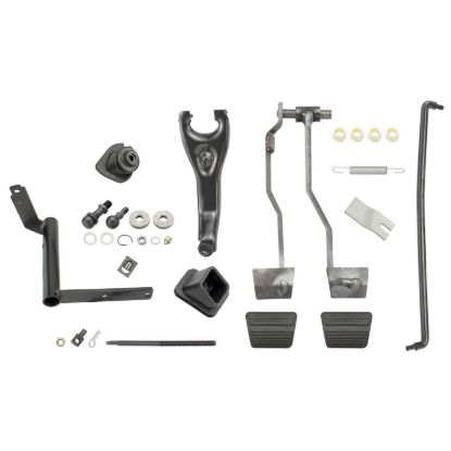 Picture of Silver Sport Transmissions Brake and Clutch Pedal Assembly - CAG-CL010AB