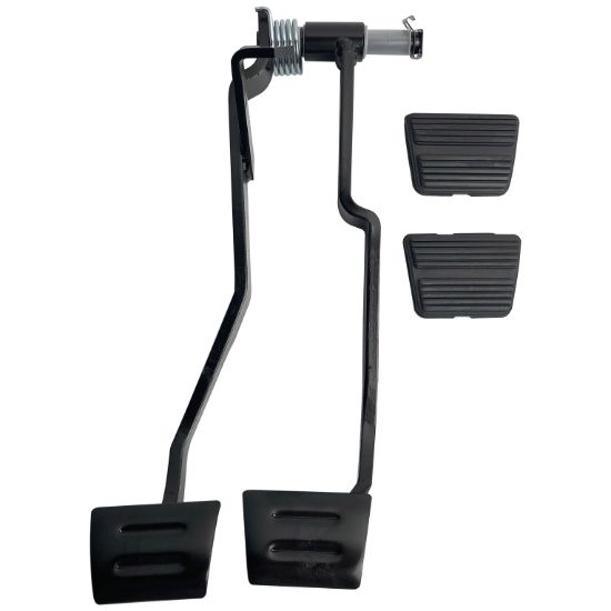 Picture of Silver Sport Transmissions Brake and Clutch Pedal Assembly - PAG-FC-682