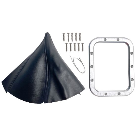 Picture of Silver Sport Transmissions Manual Transmission Shift Boot - SBA-00400