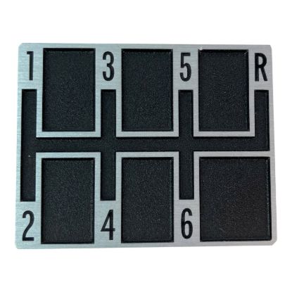 Picture of Silver Sport Transmissions Manual Transmission Shifter Plate - SLG-F2-NP6