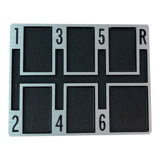 Picture of Silver Sport Transmissions Manual Transmission Shifter Plate - SLG-F2-NP6