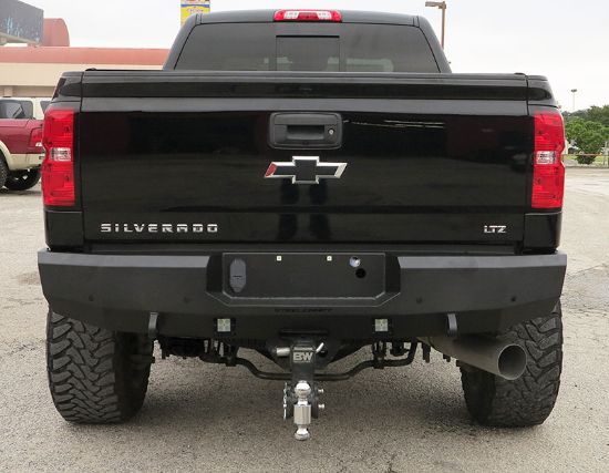 Picture of STEELCRAFT FORTIS REAR BUMPER TEXTURED BLACK - 7620410