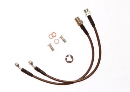 Picture of Stifflers Chassis & Suspension Brake Hydraulic Hose Kit - FORD-MUSTANG-10-CLR