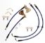 Picture of Stifflers Chassis & Suspension Brake Hydraulic Hose Kit - FORD-MUSTANG-17-BLU