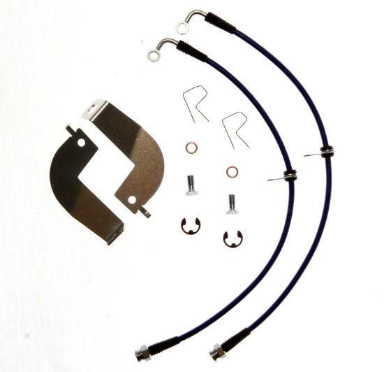 Picture of Stifflers Chassis & Suspension Brake Hydraulic Hose Kit - FORD-MUSTANGREARS-18-BLK
