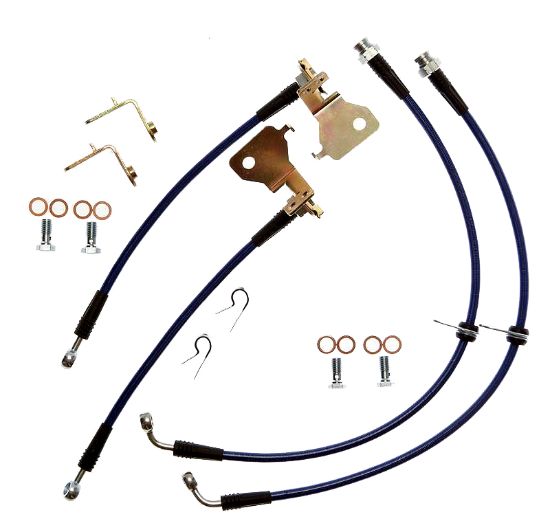 Picture of Stifflers Chassis & Suspension Brake Hydraulic Hose Kit - FORD-SHELBYGT500-1-BLK