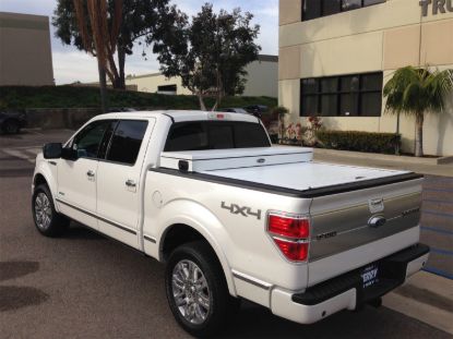 Picture of Truck Covers USA Tonneau Cover Tool Box - CRJR407WHITE
