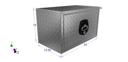 Picture of Unique Truck Accessories Truck Tool Box - HD141424